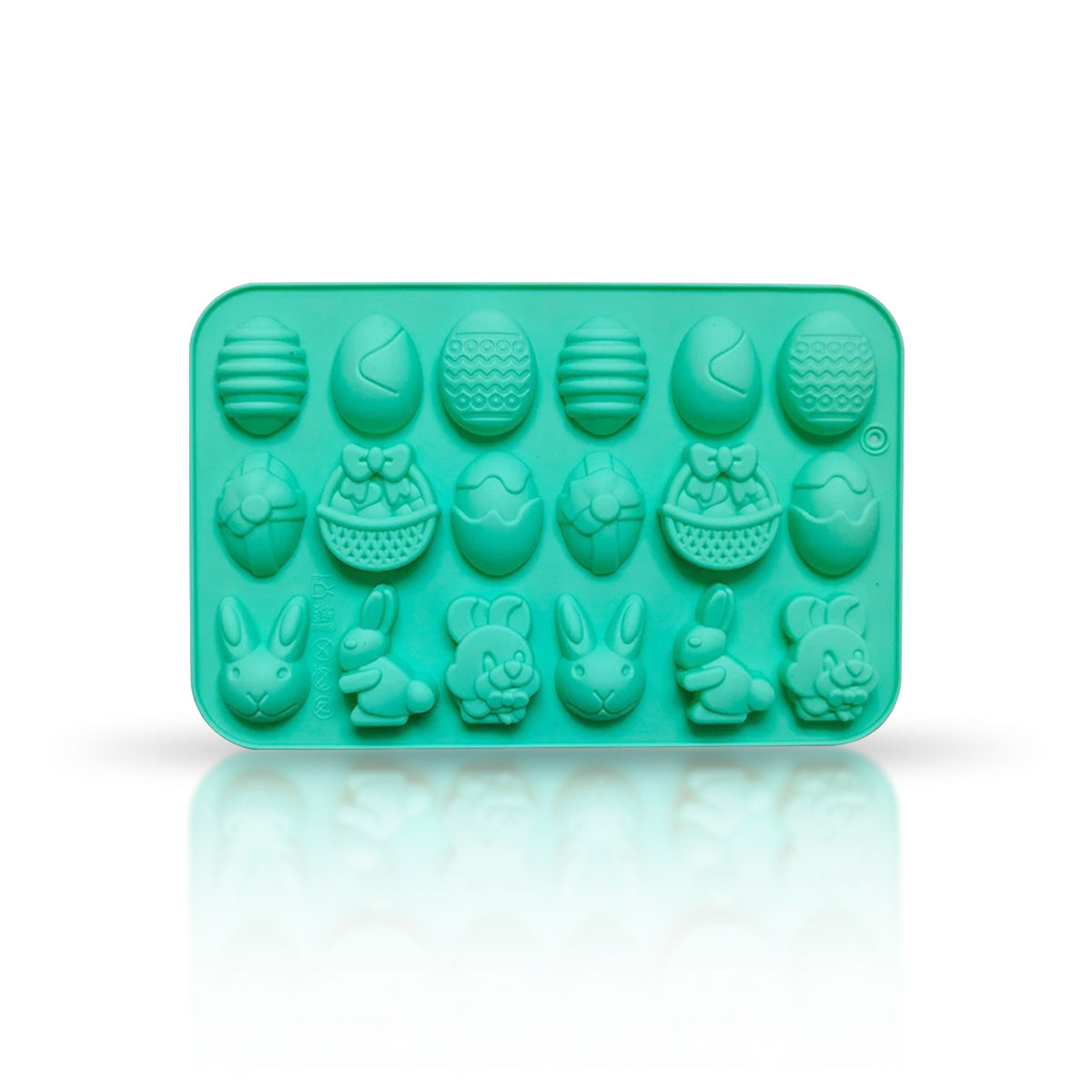 Fun Silicone Chocolate Mold – Bunny & Egg Designs