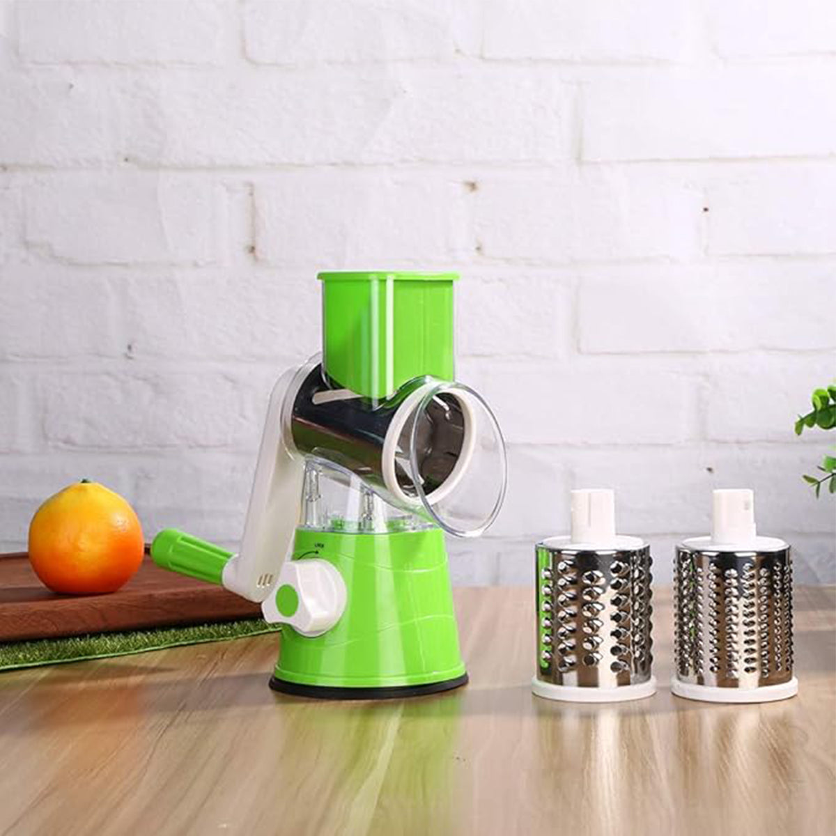 3-in-1 Manual Vegetable Slicer & Cheese Grater