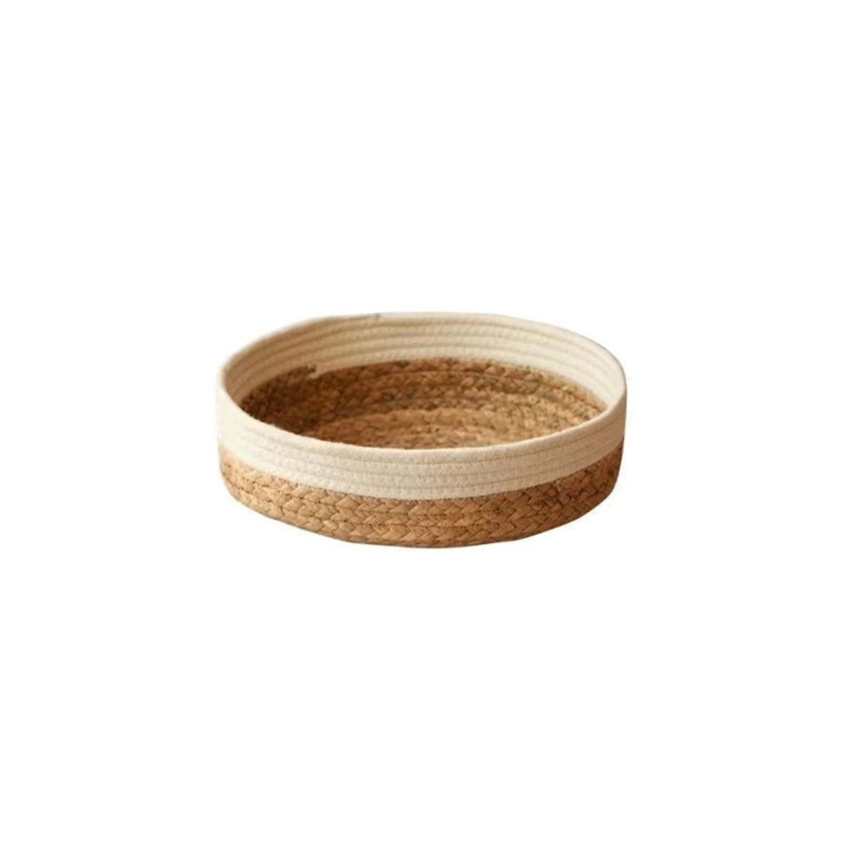Woven Straw Storage Basket