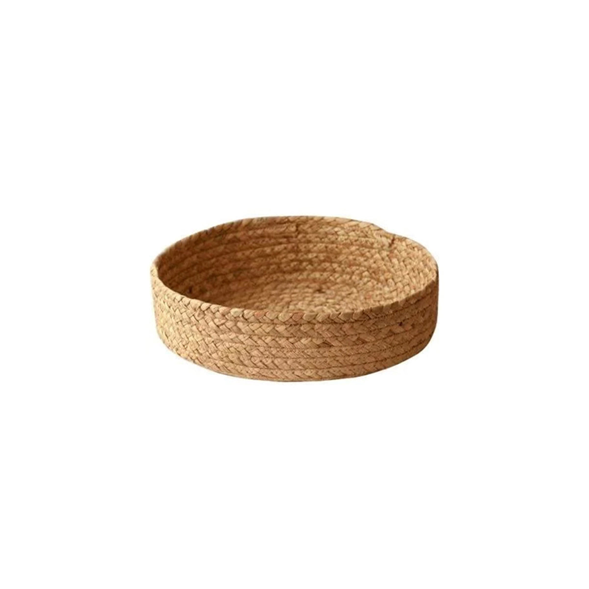 Woven Straw Storage Basket