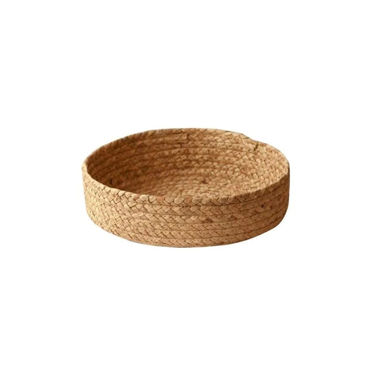 Woven Straw Storage Basket