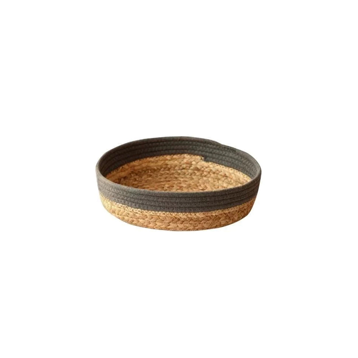 Woven Straw Storage Basket