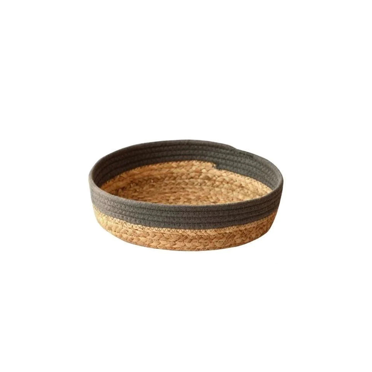 Woven Straw Storage Basket