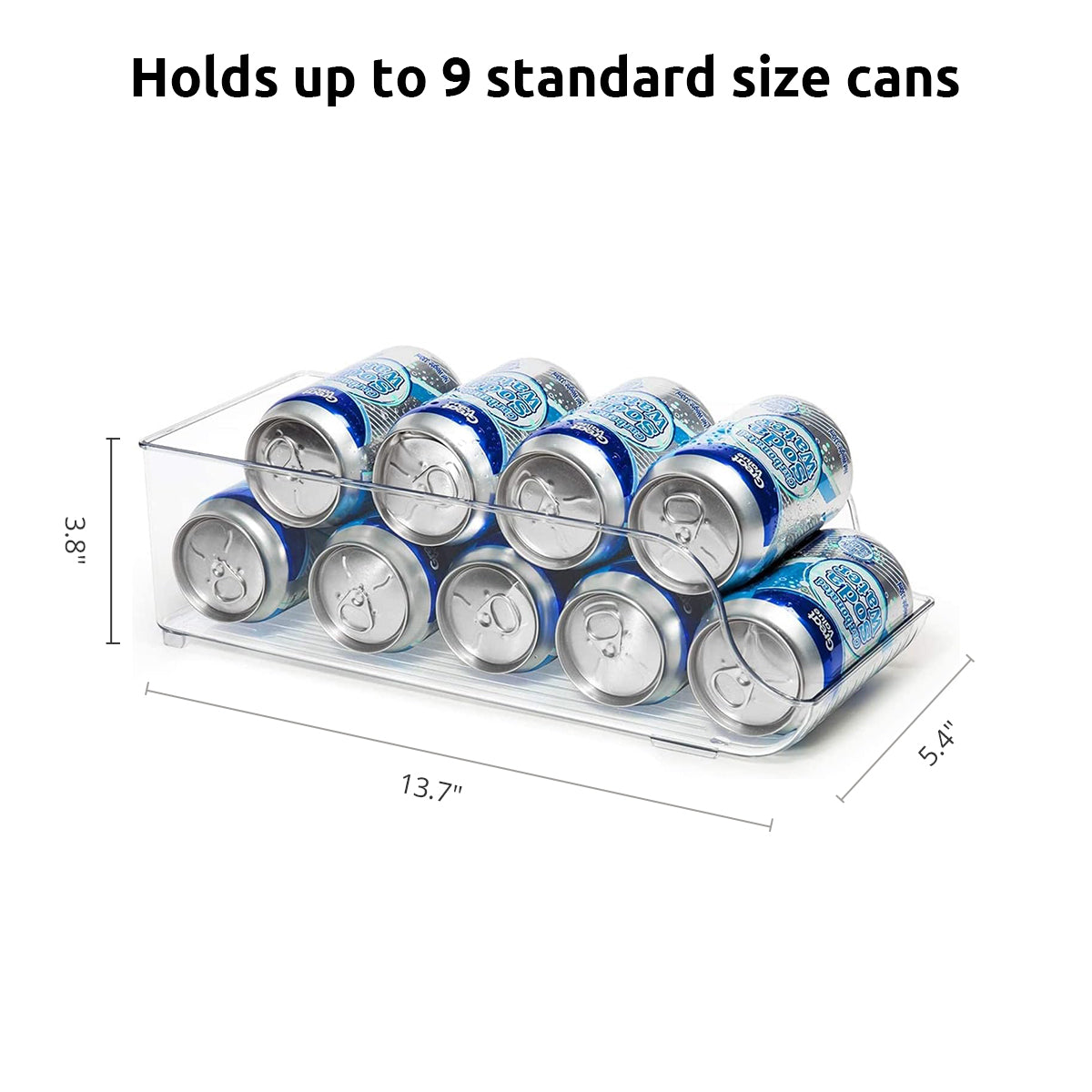 Clear Refrigerator Organizer Bin