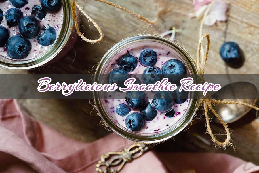 Berrylicious Smoothie Recipe for Glowing Skin!