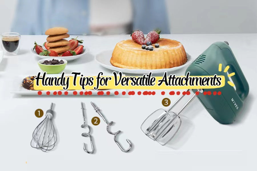 Handy Tips for Different Attachments of Hand Mixer!