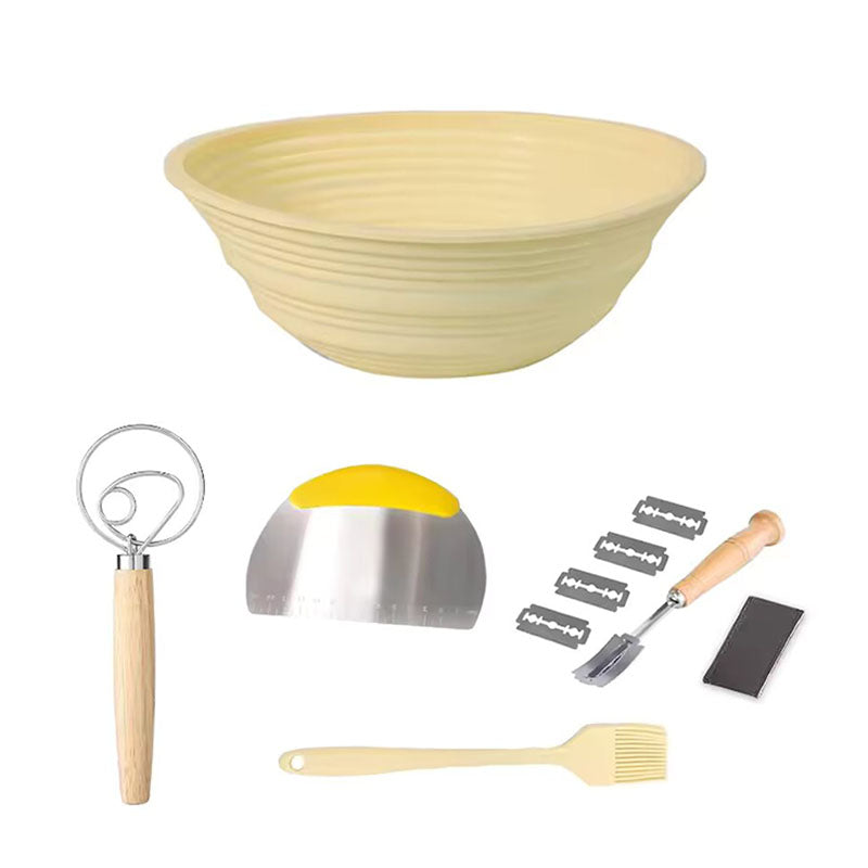 Non-Stick Silicone Bread Proofing Basket Set - Home Baking