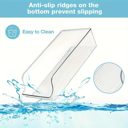 Clear Refrigerator Organizer Bin