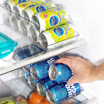 Clear Refrigerator Organizer Bin