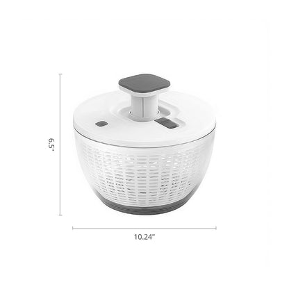 One-Handed Salad Spinner & Vegetable Dryer– Press Type