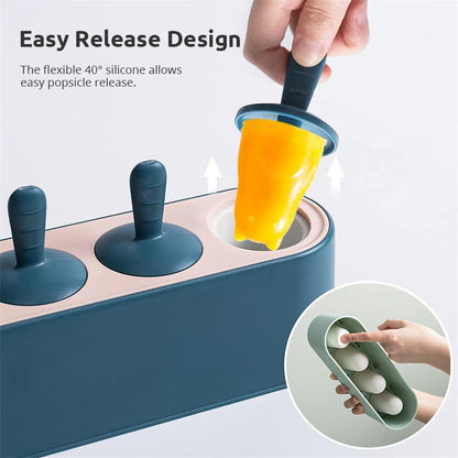 Silicone Ice Cream Pop Maker