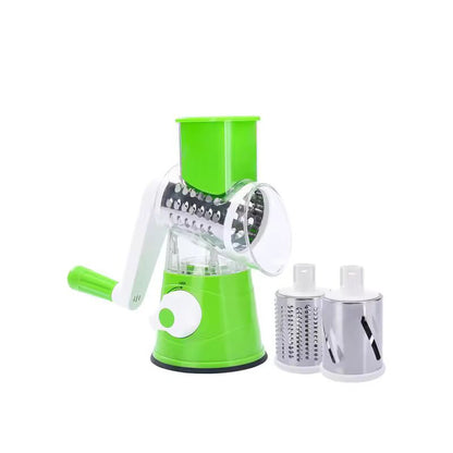 3-in-1 Manual Vegetable Slicer & Cheese Grater