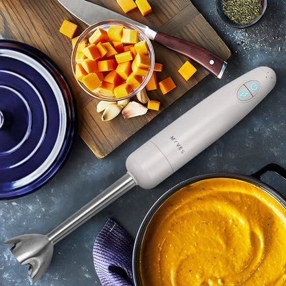 MYVES 5 In 1 Immersion Blender - A2 | 800W with 18 Speeds and Turbo Mode Handheld Blender