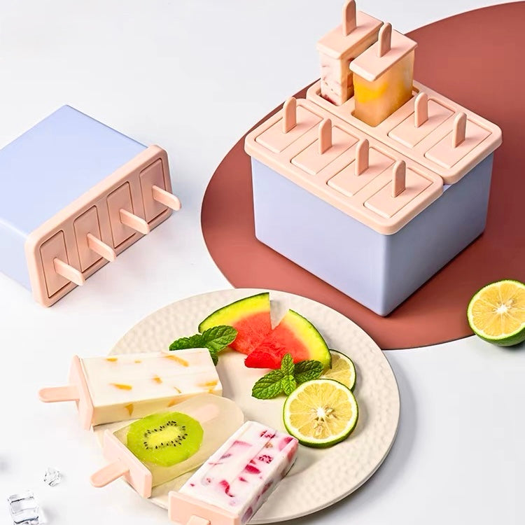 Homemade Popsicle Mold for Fruit Pops