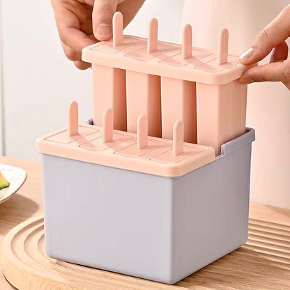 Homemade Popsicle Mold for Fruit Pops
