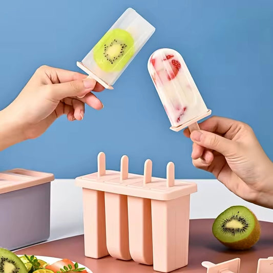 Homemade Popsicle Mold for Fruit Pops