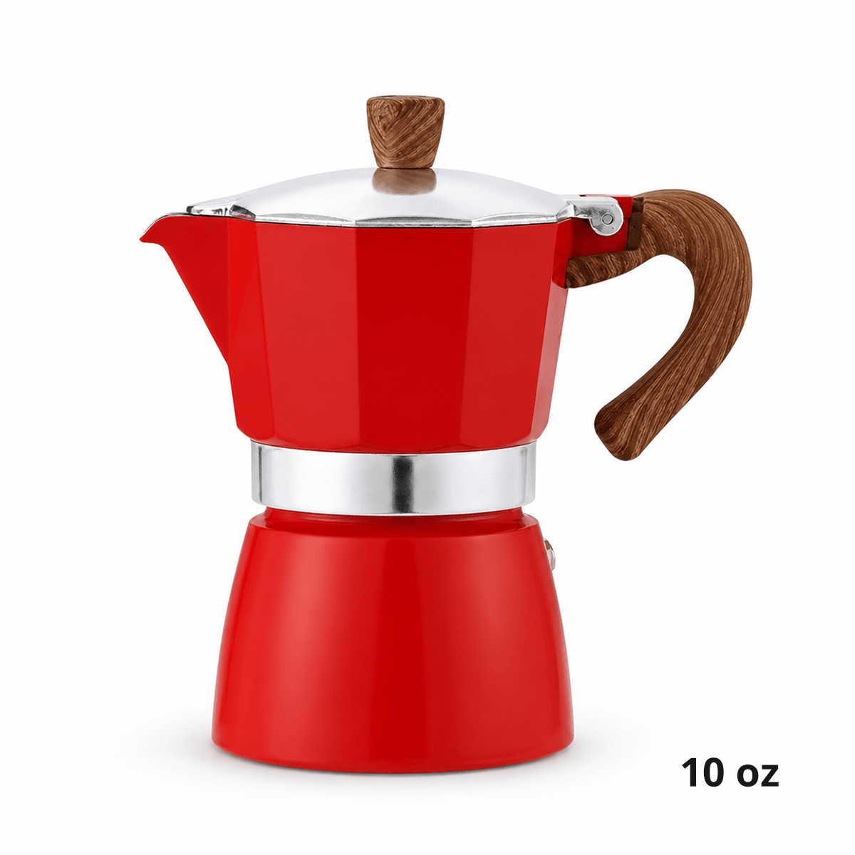 Stovetop Moka Pot Coffee Maker