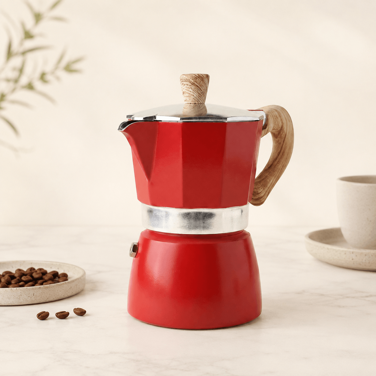 Stovetop Moka Pot Coffee Maker