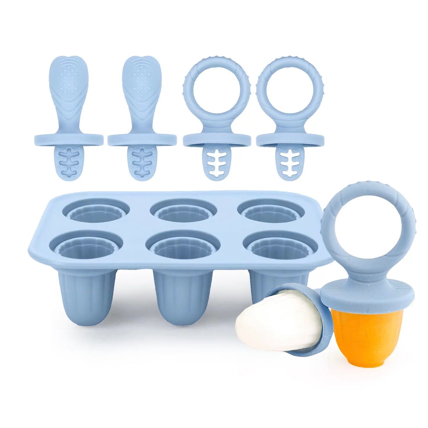 Homemade Popsicle Mold for Fruit Pops