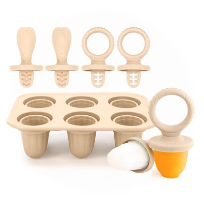 Homemade Popsicle Mold for Fruit Pops