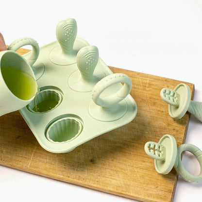 Homemade Popsicle Mold for Fruit Pops