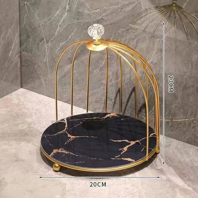 Bird Cage Counter Organizer